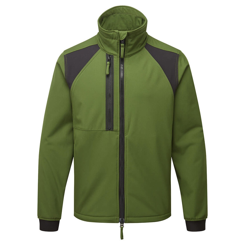 WX2 Eco Softshelljacke (2L) - Olivgruen