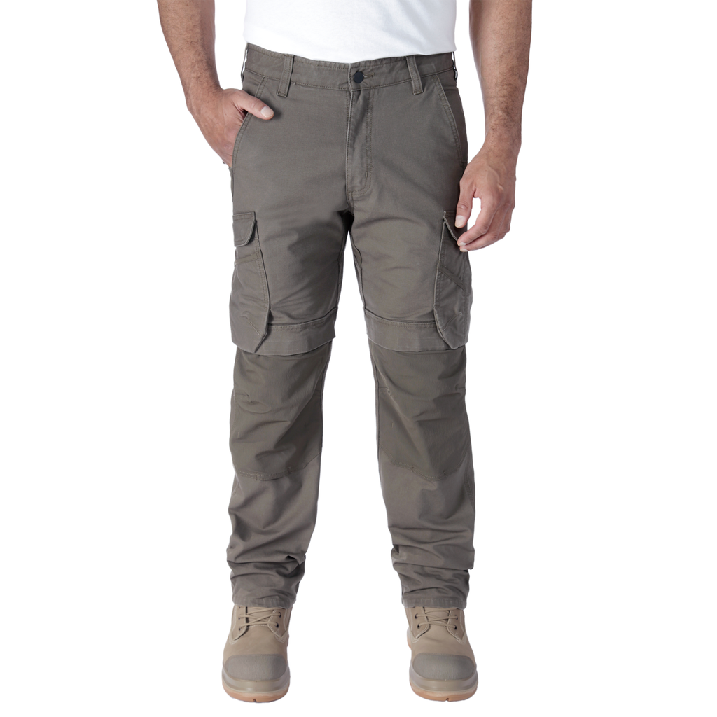 Relaxed Straight Steel Rugged Flex™ Ripstop Double-Front Cargo Pant - Tarmac