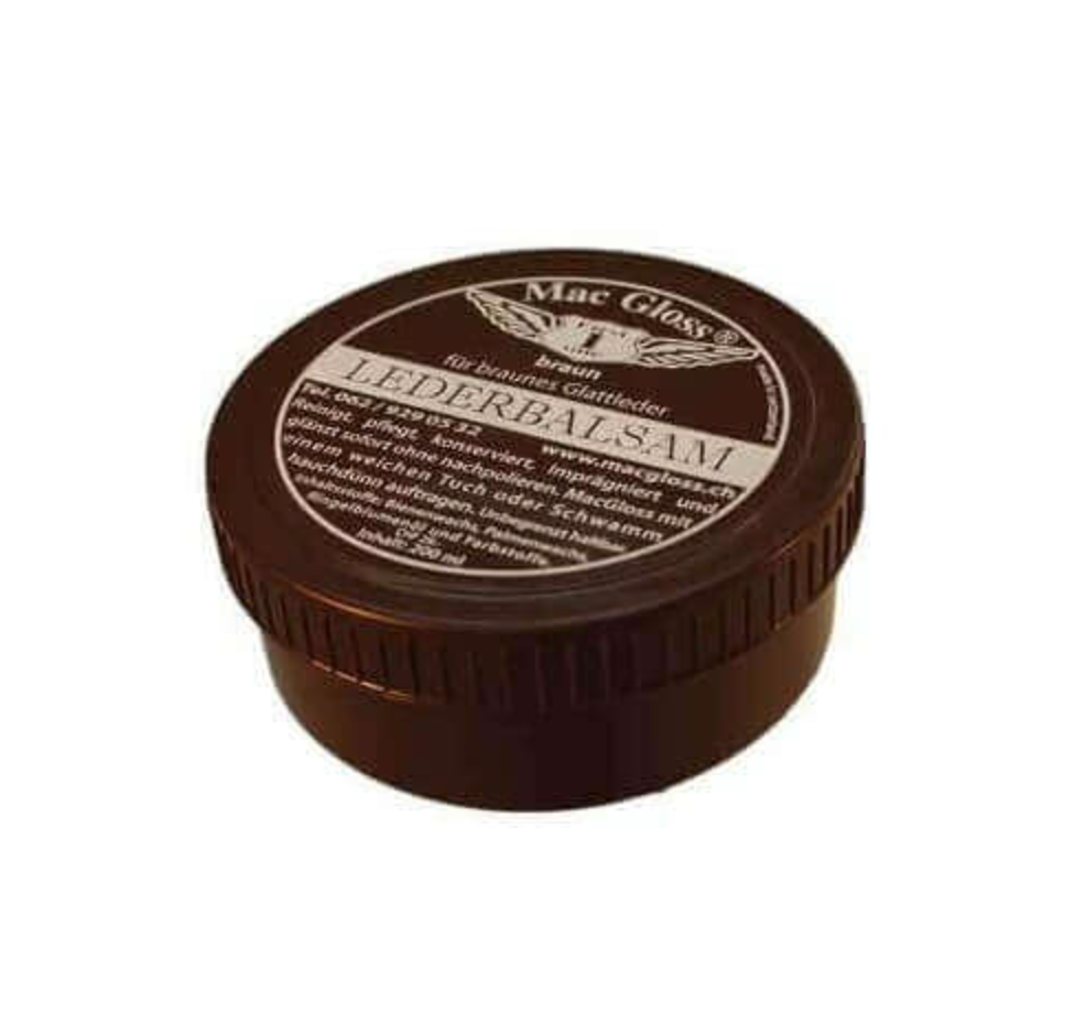 Mac Gloss Leder Balsam > braun