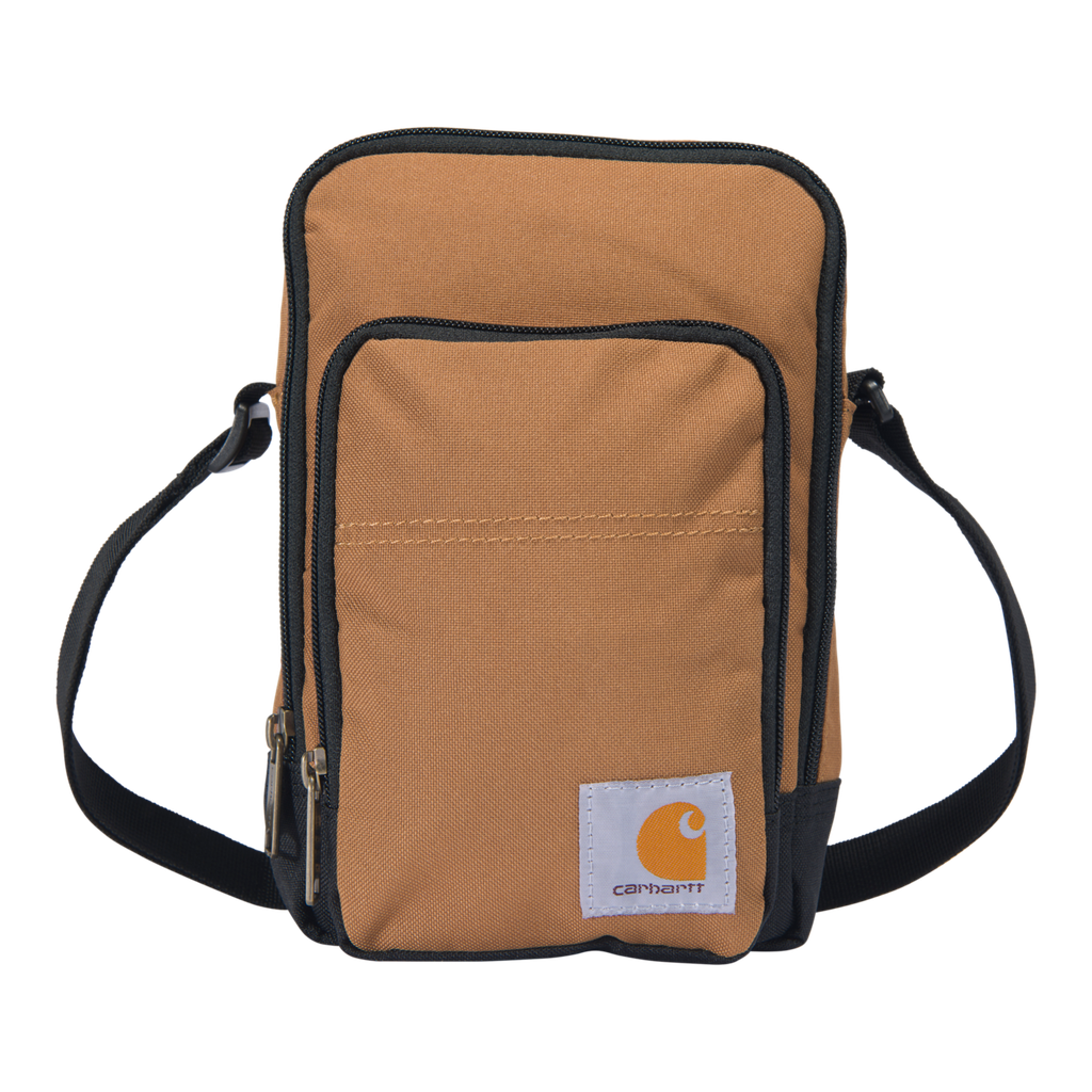 [803140-211OS] Crossbody Zip Bag - Carhartt Brown