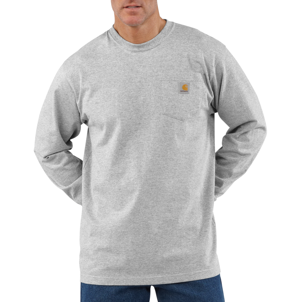 Dearborn Loose LS T-Shirt - Heather Gray