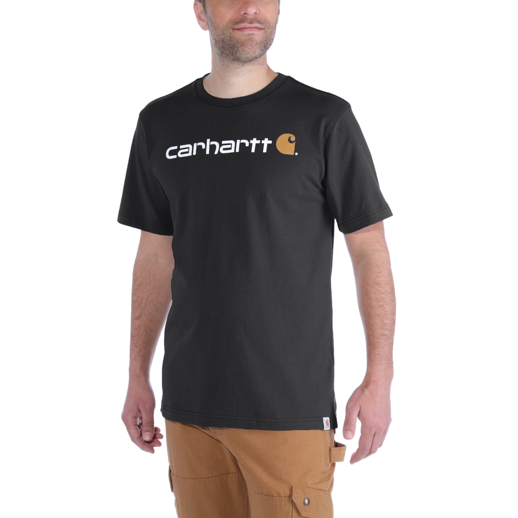 Dearborn Relaxed Logo T-Shirt - Black
