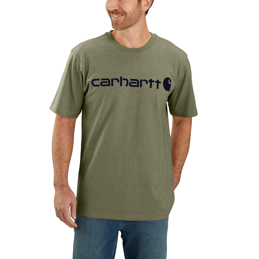 Dearborn Relaxed Logo T-Shirt - Dusty Olive