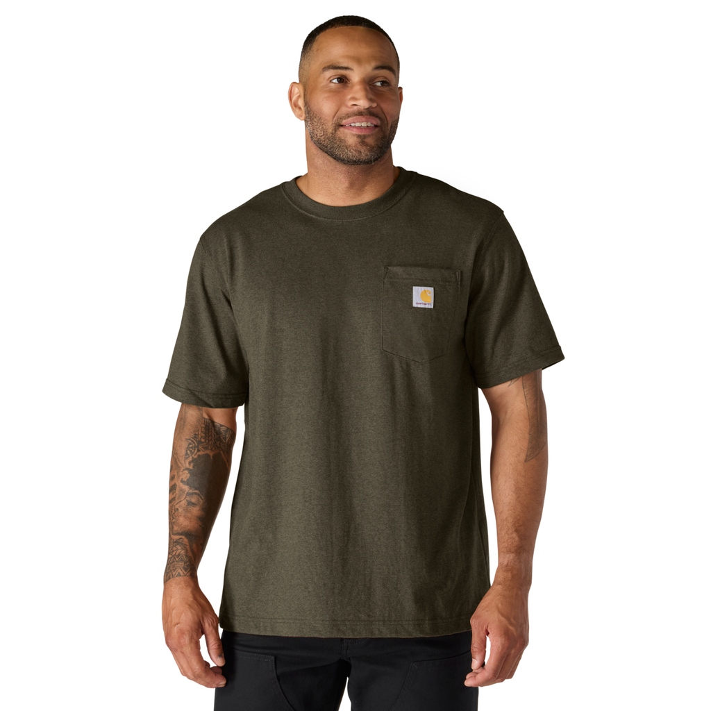 Dearborn Relaxed Pocket T-Shirt - Burnished Logs Heather