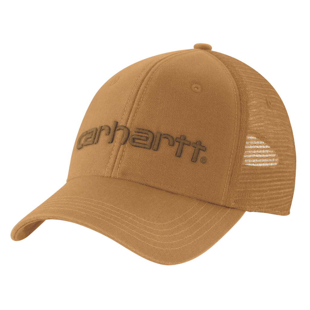 [101195-B75OS] Dunmore Logo Cap - Carhartt Brown/Oiled Walnut