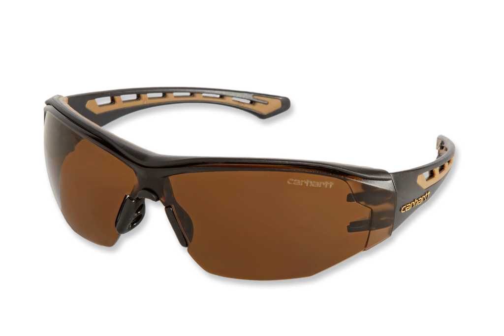 [891023-BRZOS] Frameless Wraparound Safety Glasses - Bronze