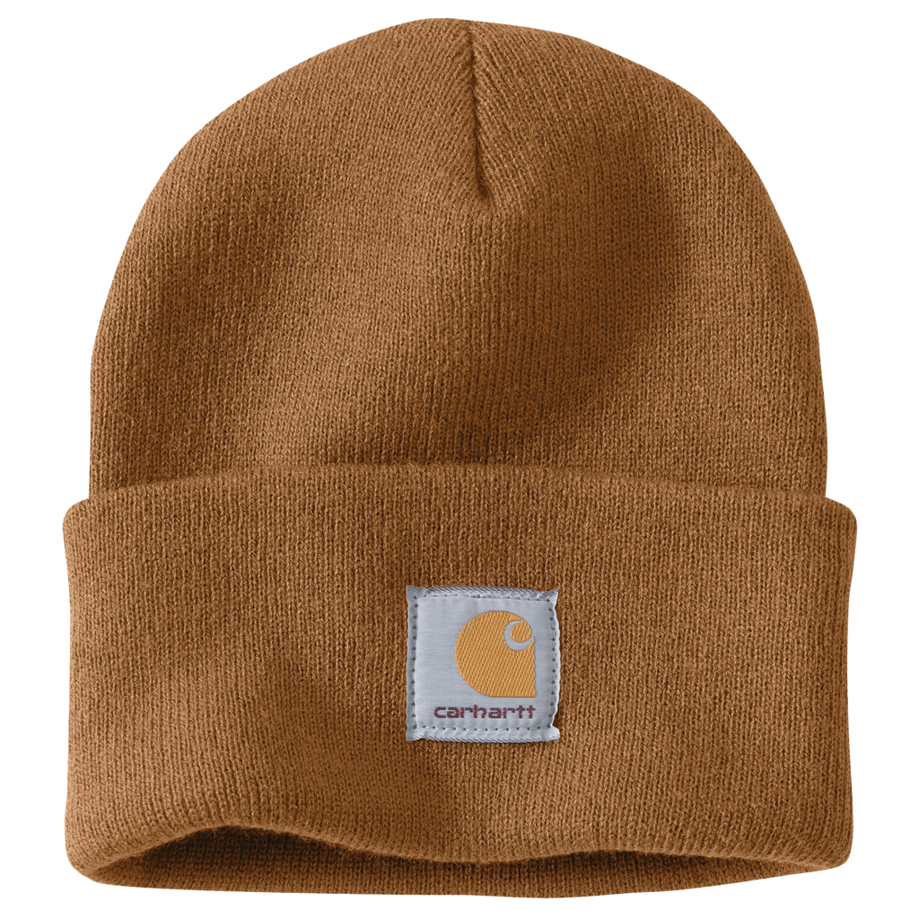 [A18-BRNOS] Iconic A18 Watch Cap Beanie - Carhartt Brown