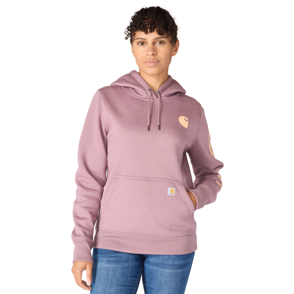 Iconic Clarksburg Logo Sweatshirt - Ash Berry Heather