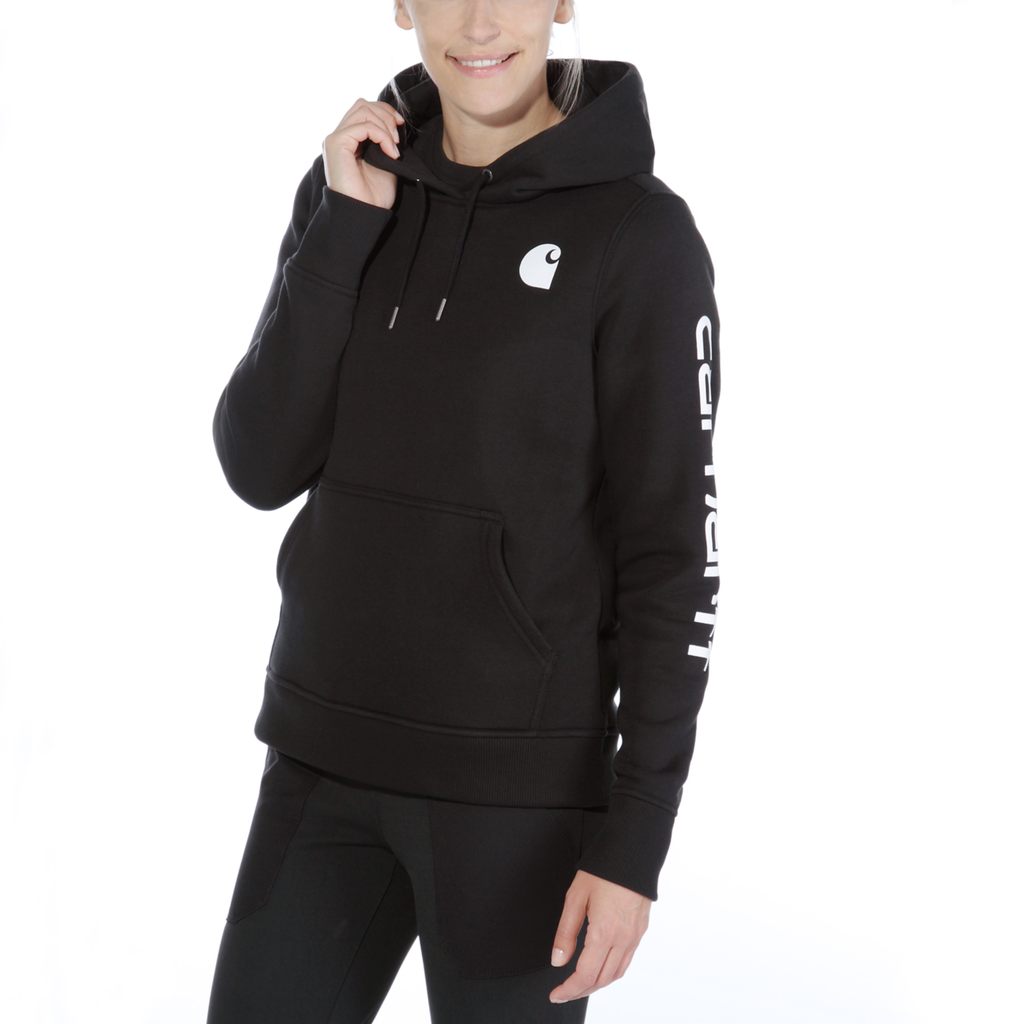 [102791-001XLREG] Iconic Clarksburg Logo Sweatshirt - Black (XL)