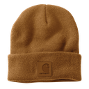 Leatherette Watch Cap Beanie - Carhartt Brown
