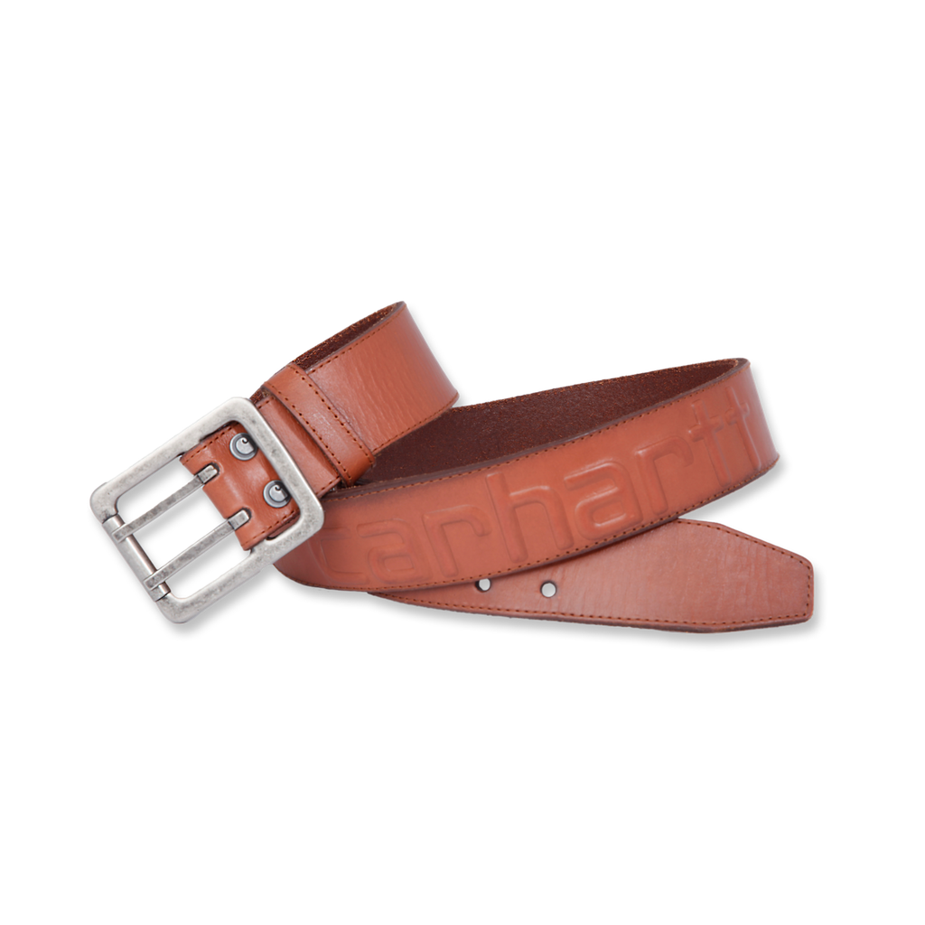 [891012-BRNW38] Logo Belt - Carhartt Brown (38W)