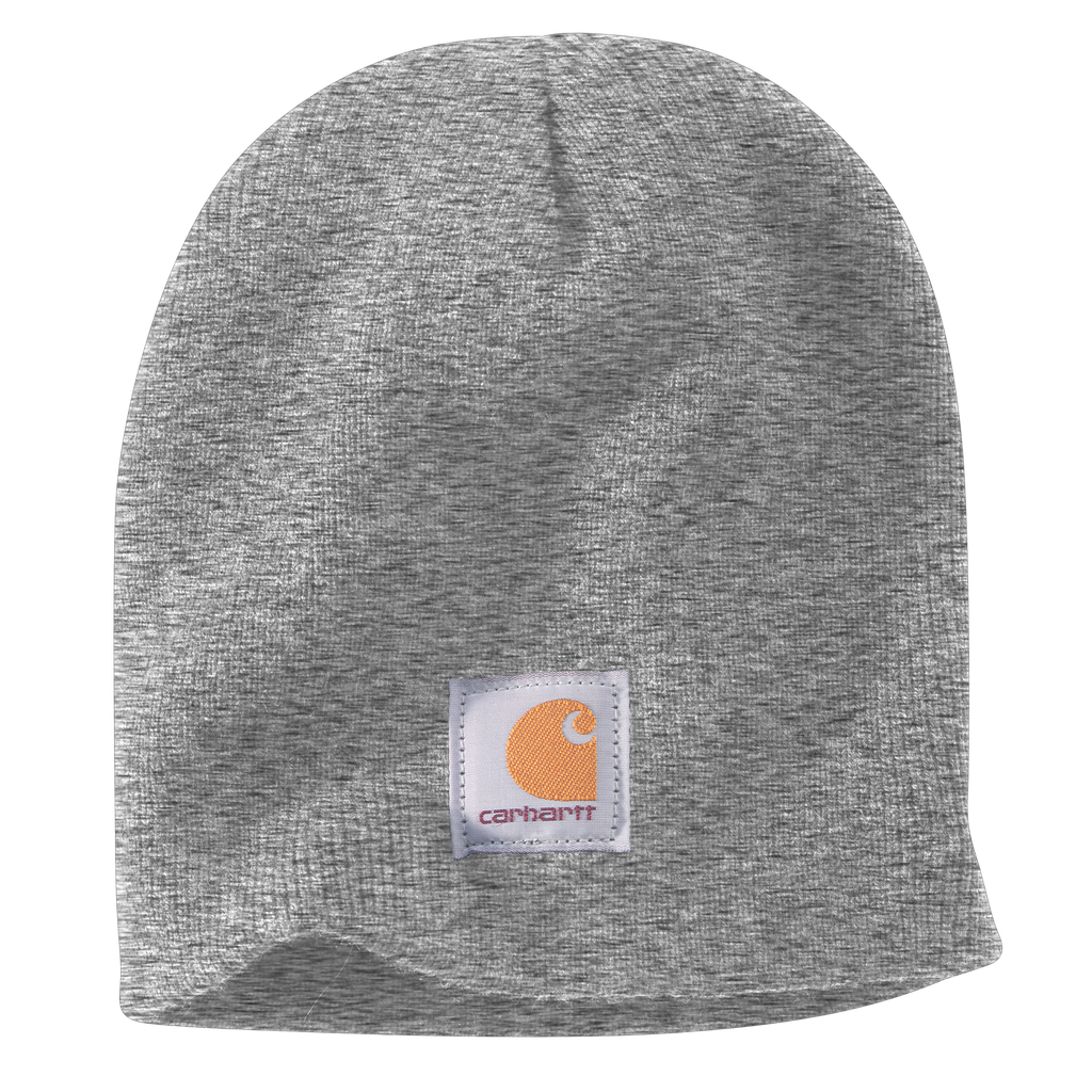 [A205-HGYOS] Knit Beanie - Heather Gray