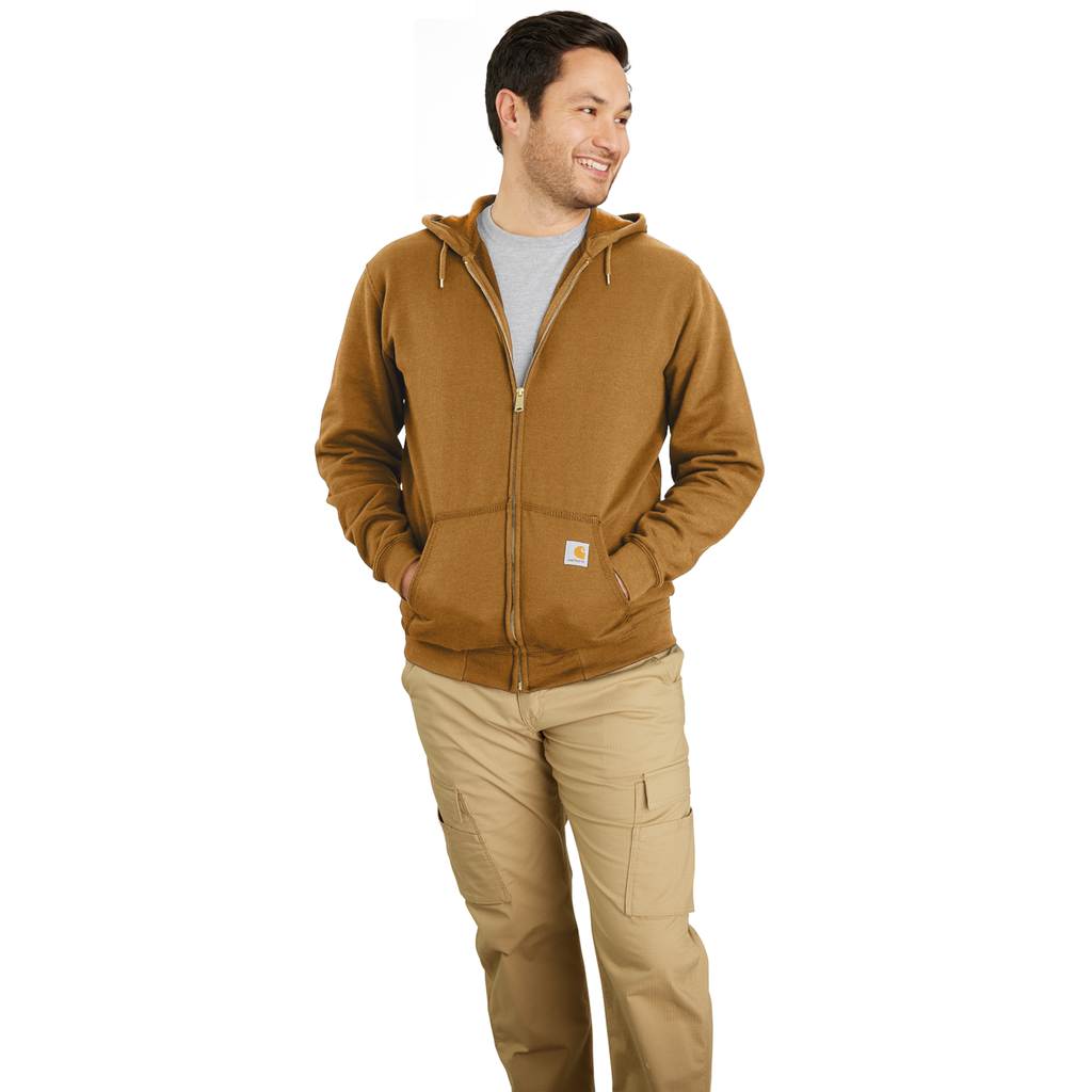 Marquette Full-Zip Sweatshirt - Carhartt Brown