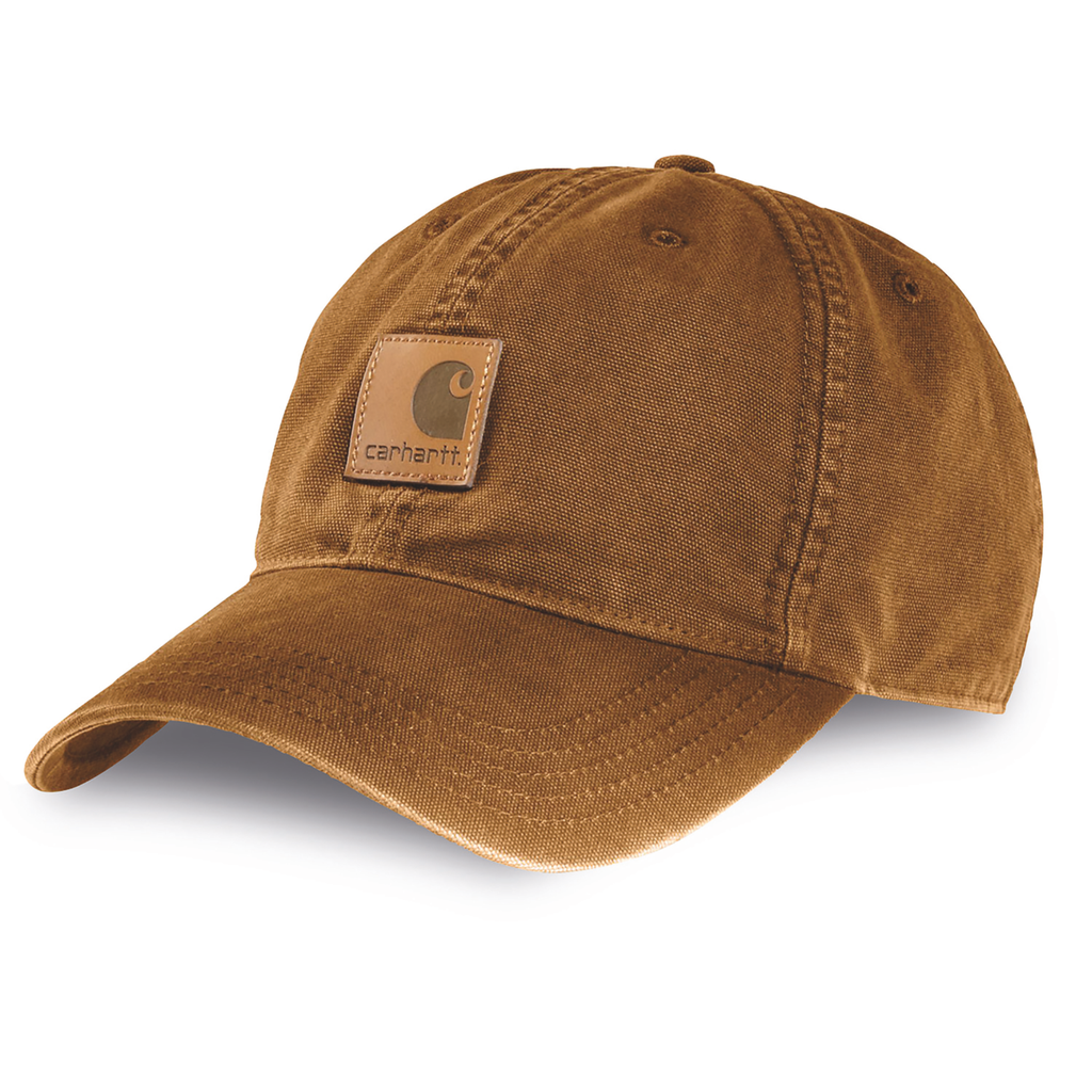 [100289-211OS] Odessa Leatherette Cap - Carhartt® Brown