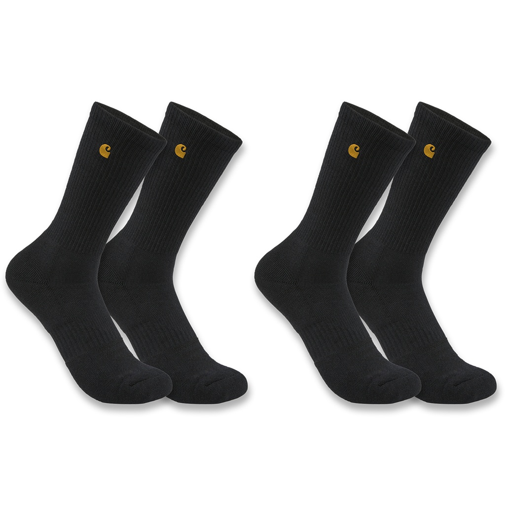 Carhartt Men's 2-Pack Force Midweight Crew Socks